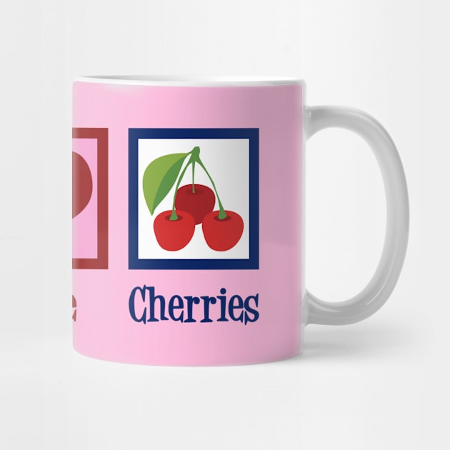 Peace Love Cherries by epiclovedesigns